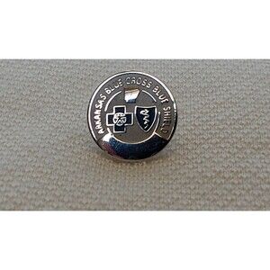 Arkansas Blue Cross & Blue Shield Lapel/Badge Pin Tie Tac 3/4 in